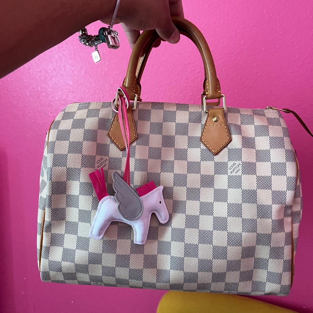 Louis Vuitton Speedy 30 Damier Azul - Picture 2 of 8